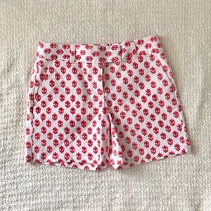 LOFT Shorts - Ann Taylor loft white and red shorts LOFT Shorts - Ann Taylor loft white and red shorts
